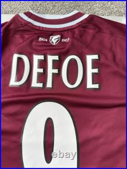 Jermaine Defoe Signed West Ham FC Shirt with COA Genuine Signature Very Rare