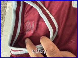 Jermaine Defoe Signed West Ham FC Shirt with COA Genuine Signature Very Rare