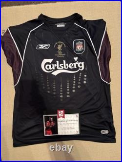 Jerzy Dudek Signed 2005 Champions League Jersey