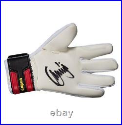Jerzy Dudek Signed White and Red Umbro Goalkeeper Glove Autograph