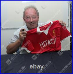 Jimmy Case Signed Liverpool Shirt 1978 Autograph Jersey