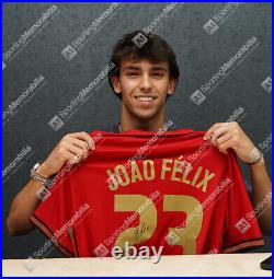 Joao Felix Signed Portugal Shirt 2020-2021, Home, Number 23 Gift Box