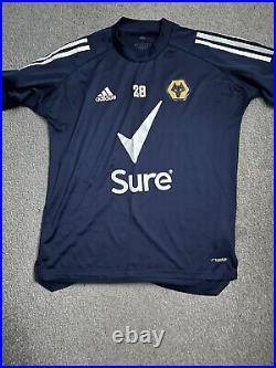 Joao Moutinho Wolves FC Worn Training Top 2020/1 Season With COA