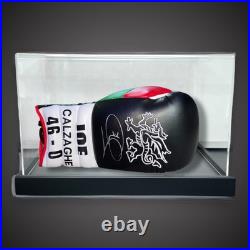 Joe Calzaghe Signed Boxing Glove, COA In A Acrylic Case Private Signing £199 Joe Calzaghe Signed Boxing Glove, COA In A Acrylic Case Private Signing £199