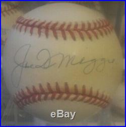 Joe DiMaggio signed baseball jsa