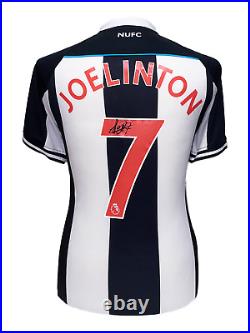 Joelinton Signed Nuwcastle United 2021/22 Football Shirt Comes With Proof & Coa