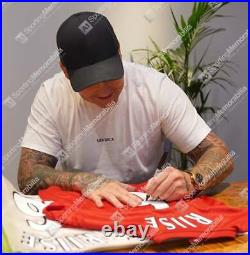 John Arne Riise Signed Liverpool Shirt Home, 2005-06 Autograph Jersey
