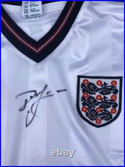 John Barnes signed England 1986 World Cup Jersey