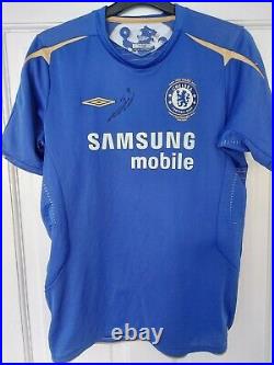 John Terry Signed Chelsea Football Shirt, Limited Edition COA