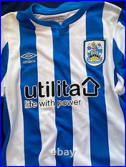Jonathan Hogg 6 HTAFC Championship Signed Huddersfield Town Shirt