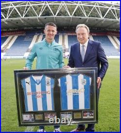 Jonathan Hogg 6 HTAFC Championship Signed Huddersfield Town Shirt