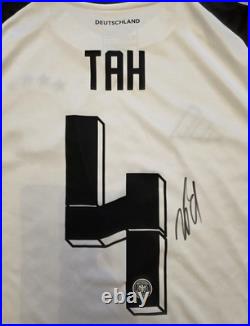 Jonathan Tah Signed Germany Shirt With Exact Photo Proof