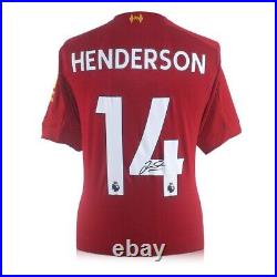 Jordan Henderson Signed Liverpool 2019-20 Football Shirt