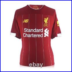 Jordan Henderson Signed Liverpool 2019-20 Football Shirt