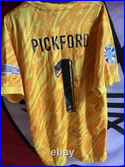 Jordan Pickford Signed Shirt