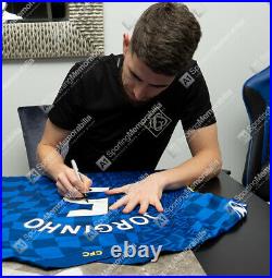 Jorginho Signed Chelsea Shirt 2021-2022, Number 5 Autograph Jersey