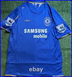 Jose Mourinho Signed Chelsea 05/06 100 Years Centenary Shirt with COA