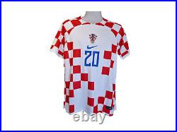 Josko Gvardiol Signed Croatia 23/24 Football Shirt COA