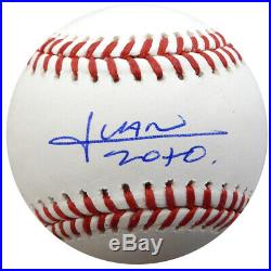 Juan Soto Autographed Signed Mlb Baseball Washington Nationals Beckett 138364