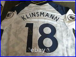 Jurgen Klinsmann Signed Tottenham Hotspur 2020/21 Shirt PROOF