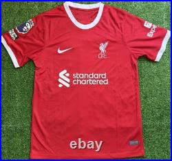 Jurgen Klopp Hand Signed Liverpool 19/20 Premier League Winners Shirt with COA