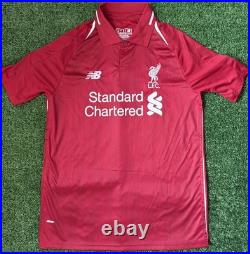 Jurgen Klopp Hand Signed Liverpool 2018/19 Champions League Winners Shirt with COA