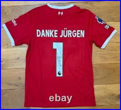 Jürgen Klopp Hand Signed Liverpool 23/24 Shirt + COA
