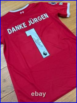 Jürgen Klopp Hand Signed Liverpool 23/24 Shirt + COA