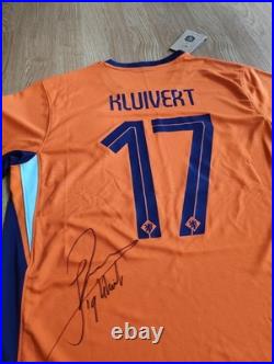 Justin Kluivert Signed Netherlands Shirt With Exact Photo Proof