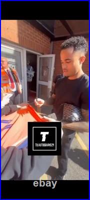 Justin Kluivert Signed Netherlands Shirt With Exact Photo Proof