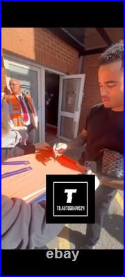 Justin Kluivert Signed Netherlands Shirt With Exact Photo Proof