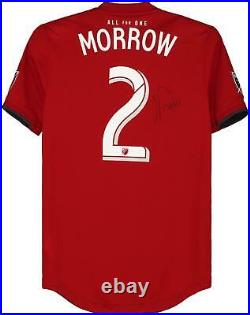 Justin Morrow Toronto FC Signed MU #2 Red Jersey 2019 MLS Season Fanatics