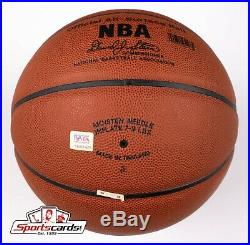 KOBE BRYANT AUTHENTIC Signed Full Size NBA Basketball PSA/DNA COA & BAS LOA