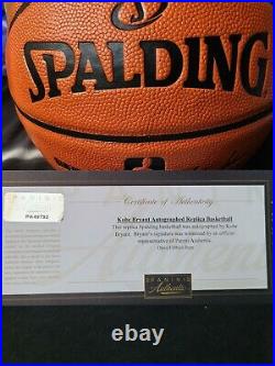 KOBE BRYANT Signed Official NBA Game Ball Replica Panini Authentic