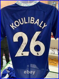 Kalidou Koulibaly Signed Chelsea FC Home 22/23 Shirt WITH COA