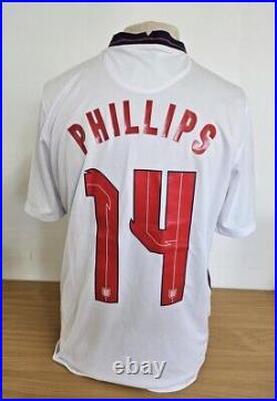 Kalvin Phillips SIGNED England Football Shirt Autograph with AFTAL COA