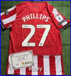 Kalvin Phillips Signed Sheffield United 25/26 Shirt with EXACT VIDEO PROOF & COA