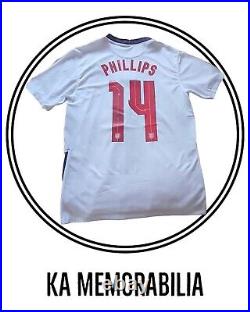 Kalvin phillips signed England Football shirt (Leeds united)