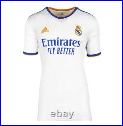 Karim Benzema Signed Real Madrid Shirt 2021-2022 Autograph Jersey