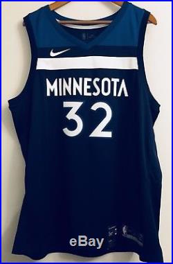 Karl-Anthony Towns Signed Minnesota Timberwolves Nike Swingman Jersey JSA COA