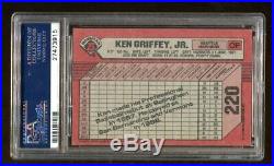 Ken Griffey Jr Signed Auto Autographed 1989 Bowman Rookie #220 Psa/dna 27473915