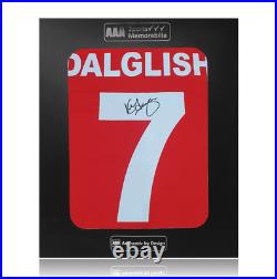 Kenny Dalglish Hand Signed Liverpool 82-83 Shirt in AAA Gift Box Kenny Dalglish Hand Signed Liverpool 82-83 Shirt in AAA Gift Box