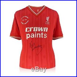 Kenny Dalglish Signed 1985-86 Liverpool Home Shirt Memorabilia