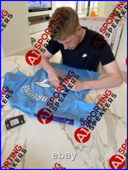 Kevin De Bruyne Manchester City Hand Signed Deluxe Framed Shirt £399 With COA