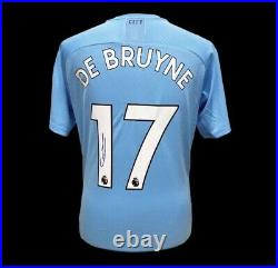 Kevin De Bruyne Signed Manchester City Shirt £175