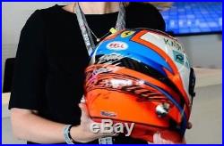 Kimi Räikkönen F1 2018 SIGNED Replica Helmet Full Scale UK Formula 1 Ferrari