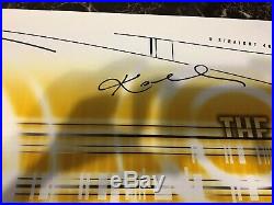 Kobe Bryant Hand Signed Auto Photo 40 point Scoring Streak UDA 68/108