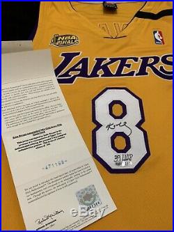 Kobe Bryant Nike 1999-00 Lakers 2000 Nba Finals Pro Cut Jersey Signed Auto Uda