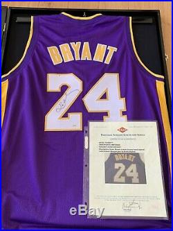 Kobe Bryant Signed Autographed Jersey Lakers Purple & Gold with COA
