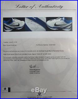 Kobe Bryant Signed Zoom 6 Sample Both Shoes Size 14 New in Box Cert of Auth Incl